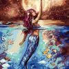 Moonlight Mermaid Paint By Numbers