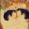 Mother and Child by Klimt Paint By Numbers