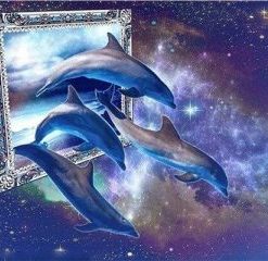 Mystical Dolphin Paint By Numbers