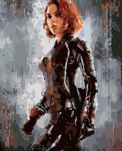 Natasha Romanoff Paint By Numbers