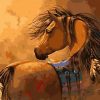 Native Horses Paint By Numbers