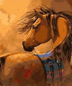 Native Horses Paint By Numbers