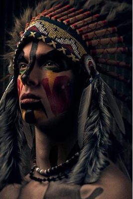 Native Warriors Paint By Numbers