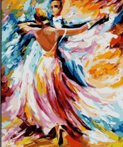 Newlyweds Dancing Paint By Numbers