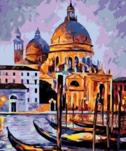 Night in Venice Paint By Numbers