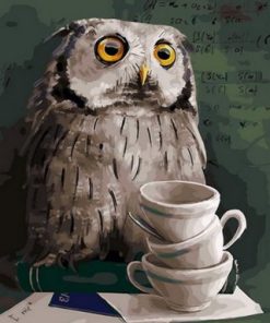 Owl Art Paint By Numbers