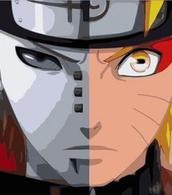 Pain Naruto Paint By Numbers