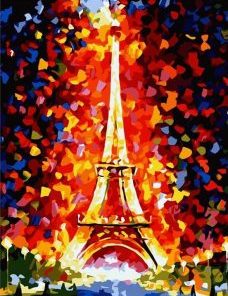 Paris Art Paint By Numbers