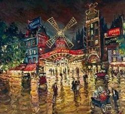 Paris at Night Paint By Numbers