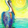 Pelican Artwork Paint By Numbers