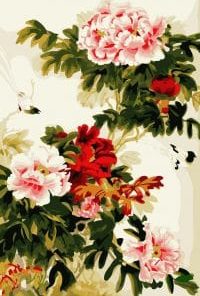 Peony Flowers Paint By Numbers