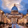 Peter's Basilica Paint By Numbers