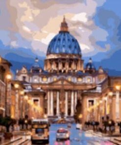 Peter's Basilica Paint By Numbers