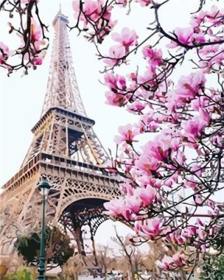 Blossom in Paris Paint By Numbers