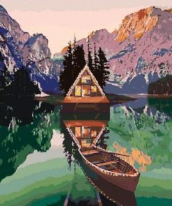 Pragser Wildsee Paint By Numbers