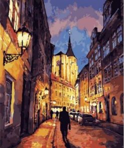 Prague Night Paint By Numbers