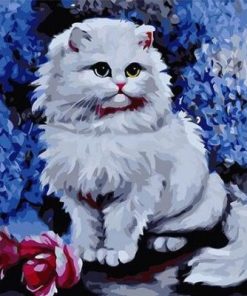 Pretty Cat Paint By Numbers