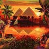 Pyramids on Nile Paint By Numbers