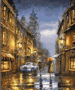 Rainy London Paint By Numbers