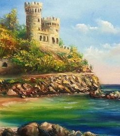 Rocky Castle Paint By Numbers