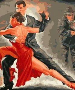 Romantic Dancer Paint By Numbers