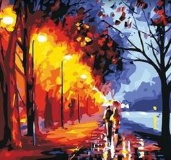 Romantic Night Paint By Numbers