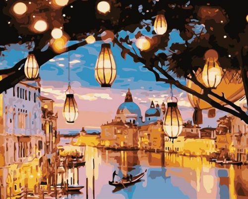 Romantic Venice Paint By Numbers