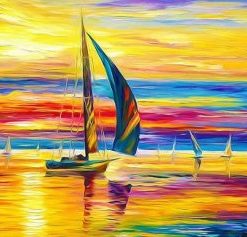 Sailing Boats Paint By Numbers