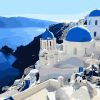 Santorini Sea Paint By Numbers