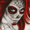 Scary Girl Paint By Numbers