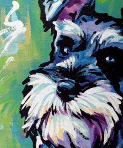 Schnauzer Dog Paint By Numbers