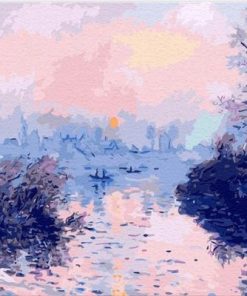 Seine at Lavacourt Paint By Numbers