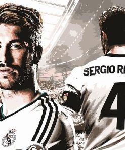 Sergio Ramos Paint By Numbers