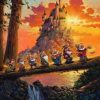 Seven Dwarfs Paint By Numbers