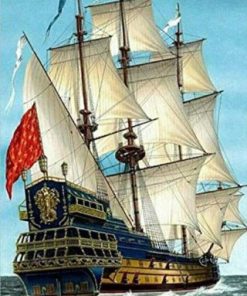 Ship Seascapes Paint By Numbers