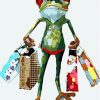 Shopping Frog Paint By Numbers