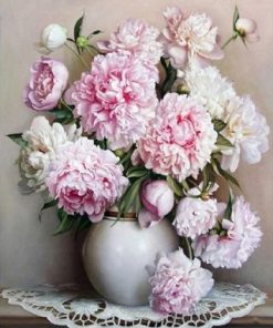 Soft Flowers Paint By Numbers