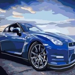 Sports Car Paint By Numbers