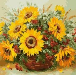 Sunflowers Paint By Numbers