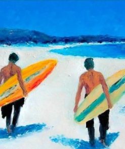 Surfing Boys Paint By Numbers