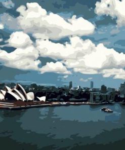 Sydney Opera Paint By Numbers