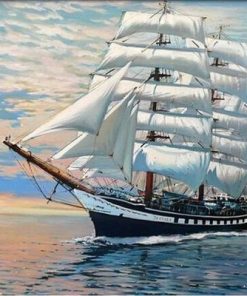 Tall Ship Paint By Numbers