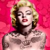 Tattooed Monroe Paint By Numbers