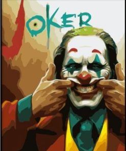 The Joker Paint By Numbers