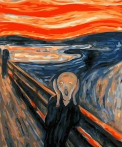 The Scream Paint By Numbers