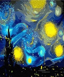 The Starry Night Paint By Numbers