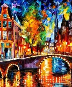 The Bridge Of Amsterdam Paint By Numbers