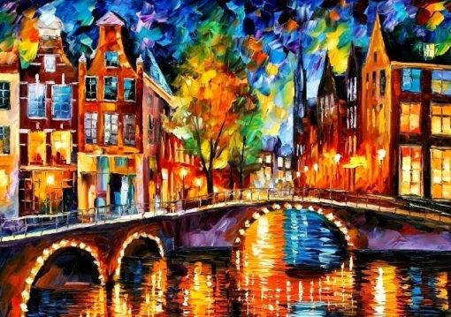 The Bridge Of Amsterdam Paint By Numbers