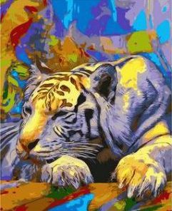 Tiger Animal Paint By Numbers