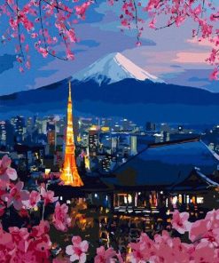 Tokyo Tower Paint By Numbers